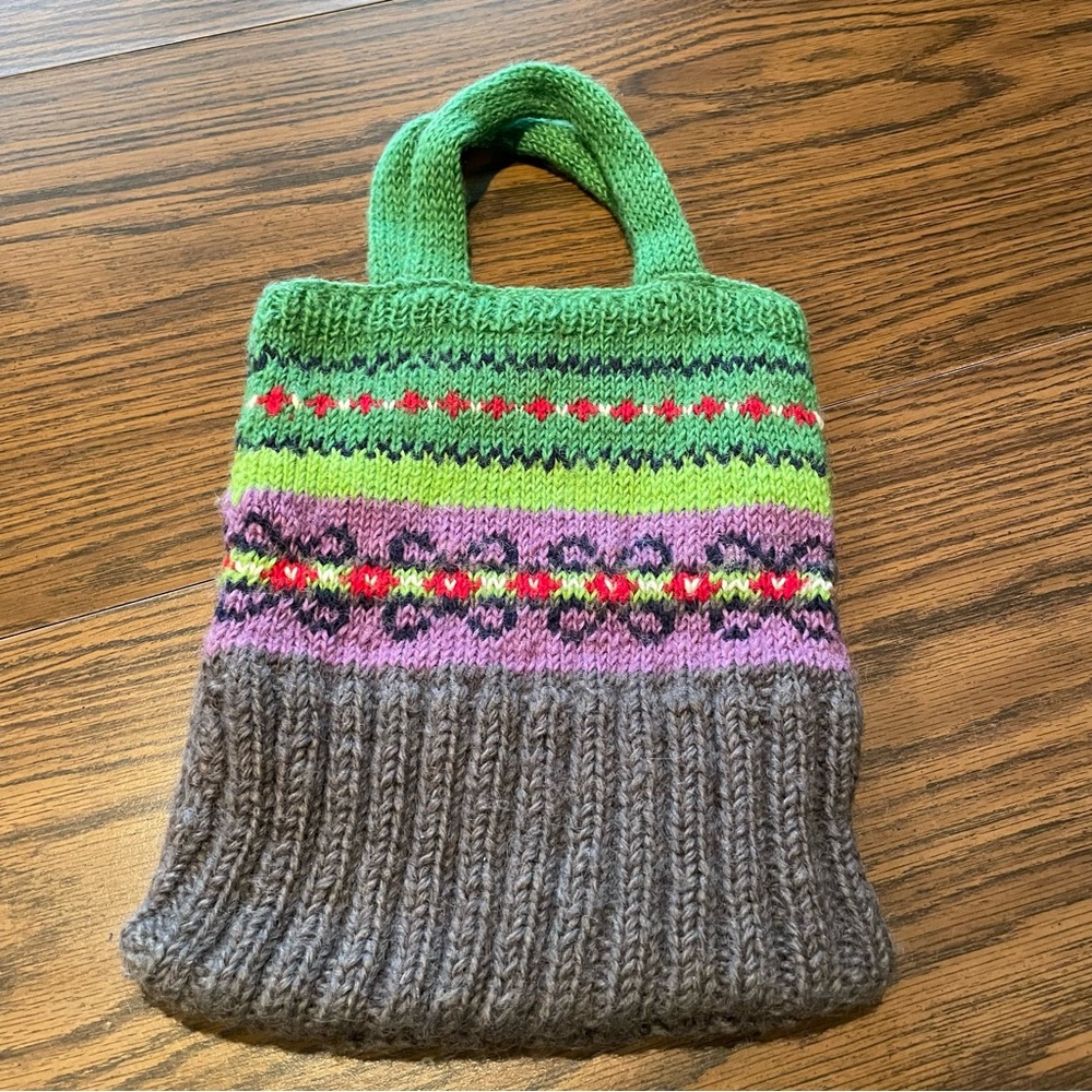 Free People Knit Mini‎ Bag EUC!